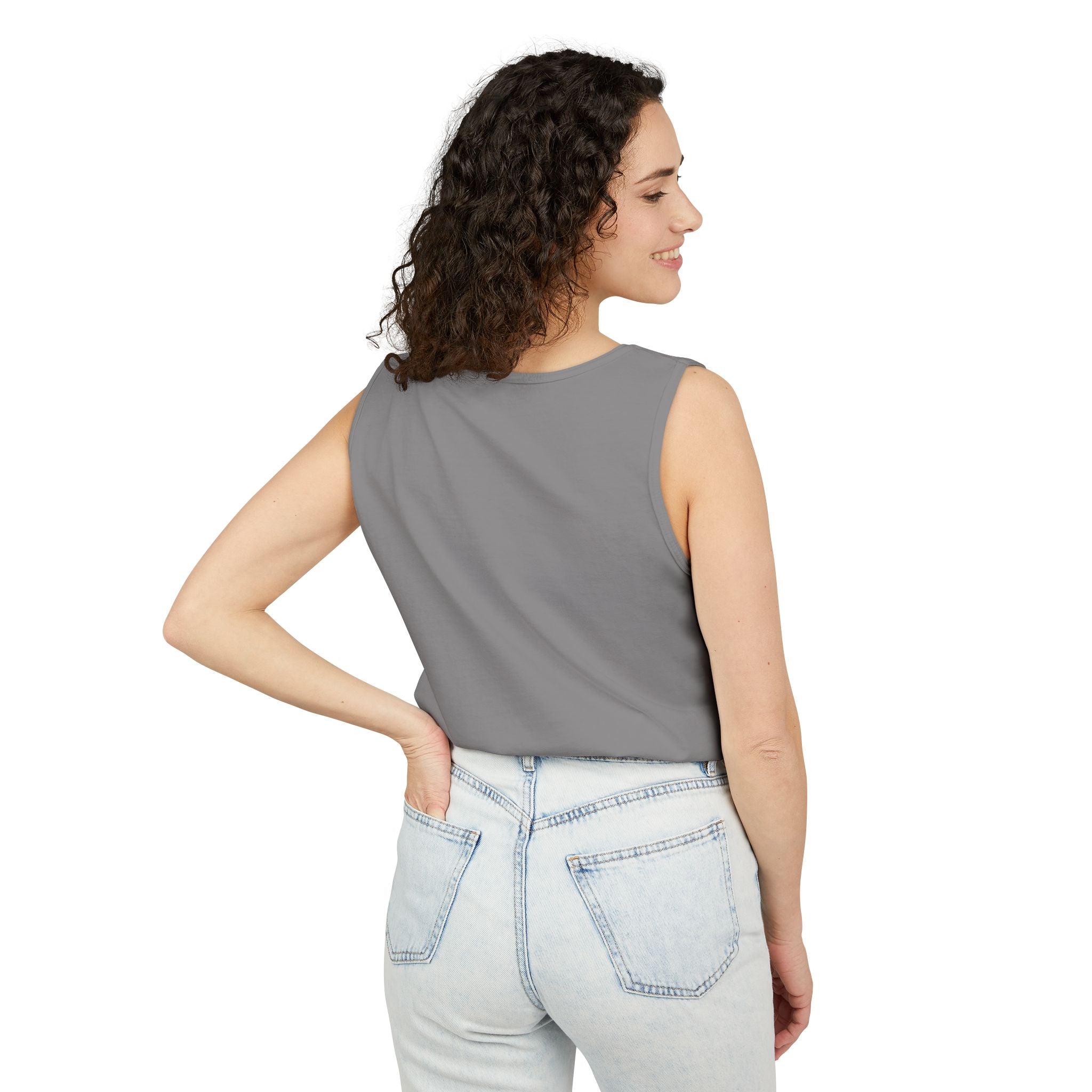 Tank Top — "Uh Oh... That Sounds Like Work" Funny Graphic Sleeveless Shirt