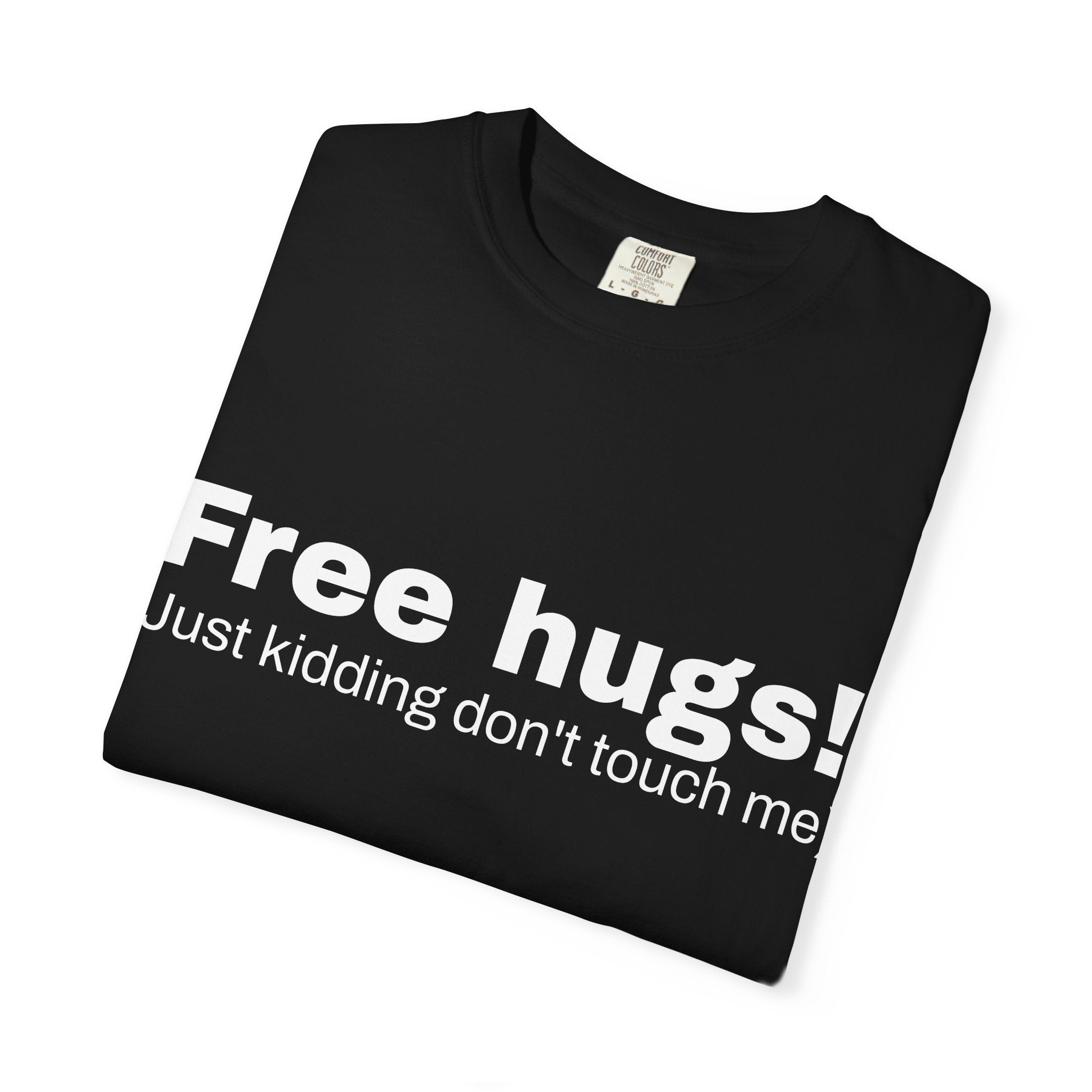 sarcastic black shirt
