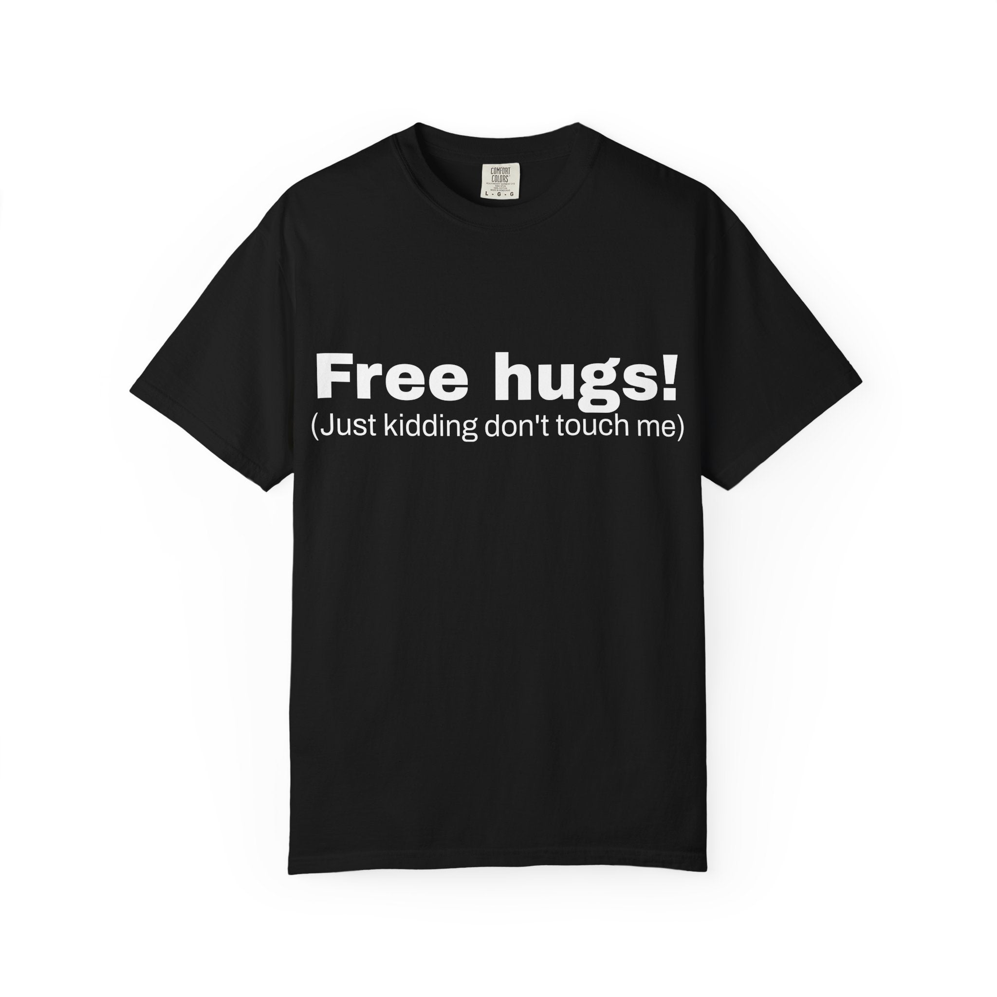 sarcastic black shirt