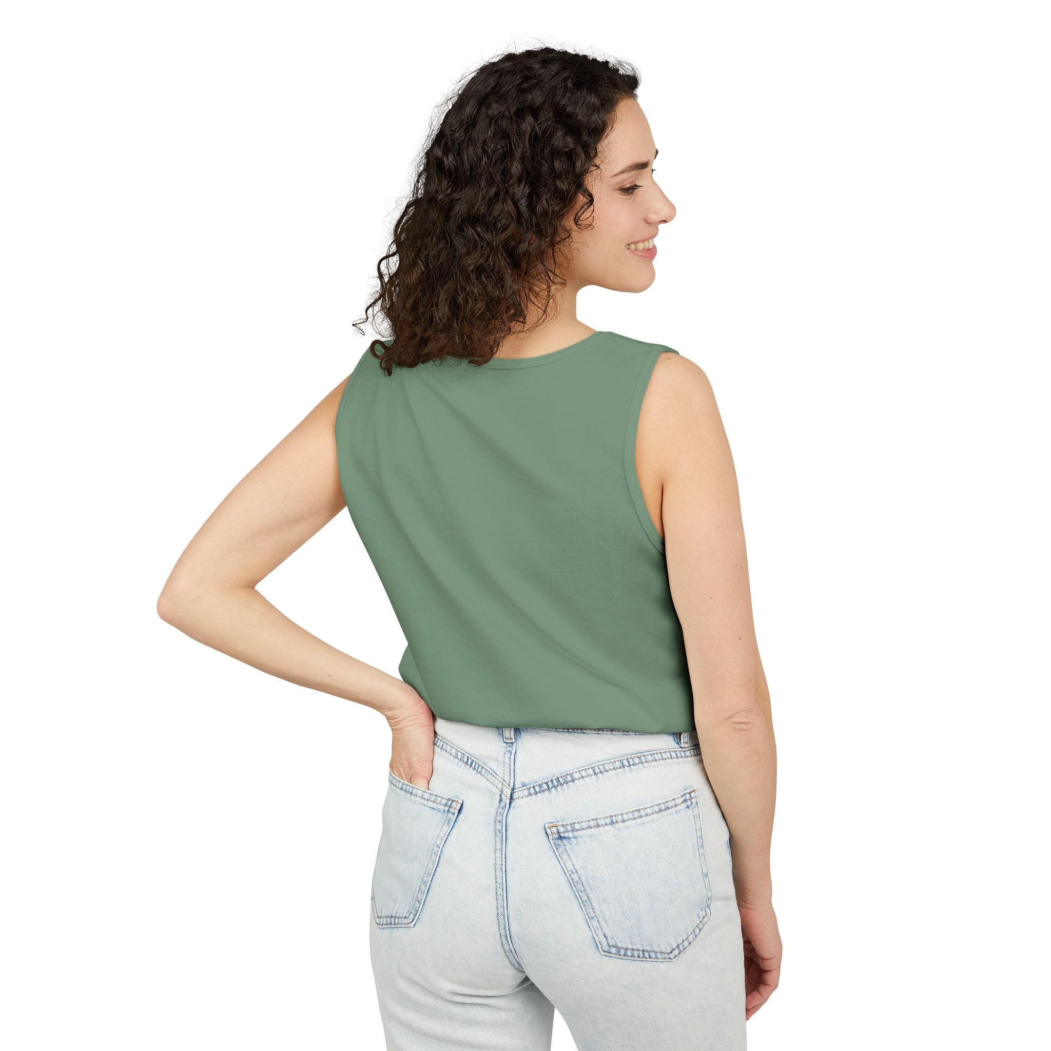 Tank Top — "Uh Oh... That Sounds Like Work" Funny Graphic Sleeveless Shirt
